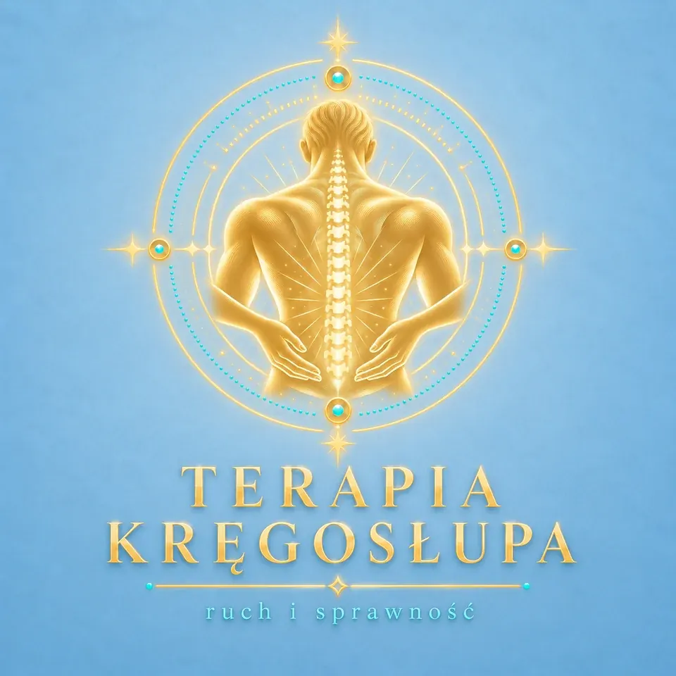 Terapia kręgosłupa — ilustracja usługi Fizjomocni