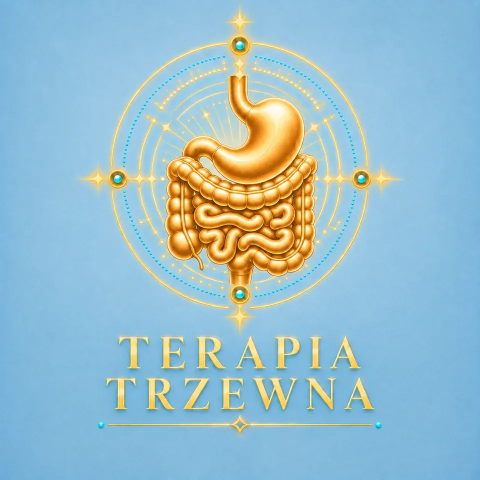 Terapia trzewna — ilustracja żołądka i jelit
